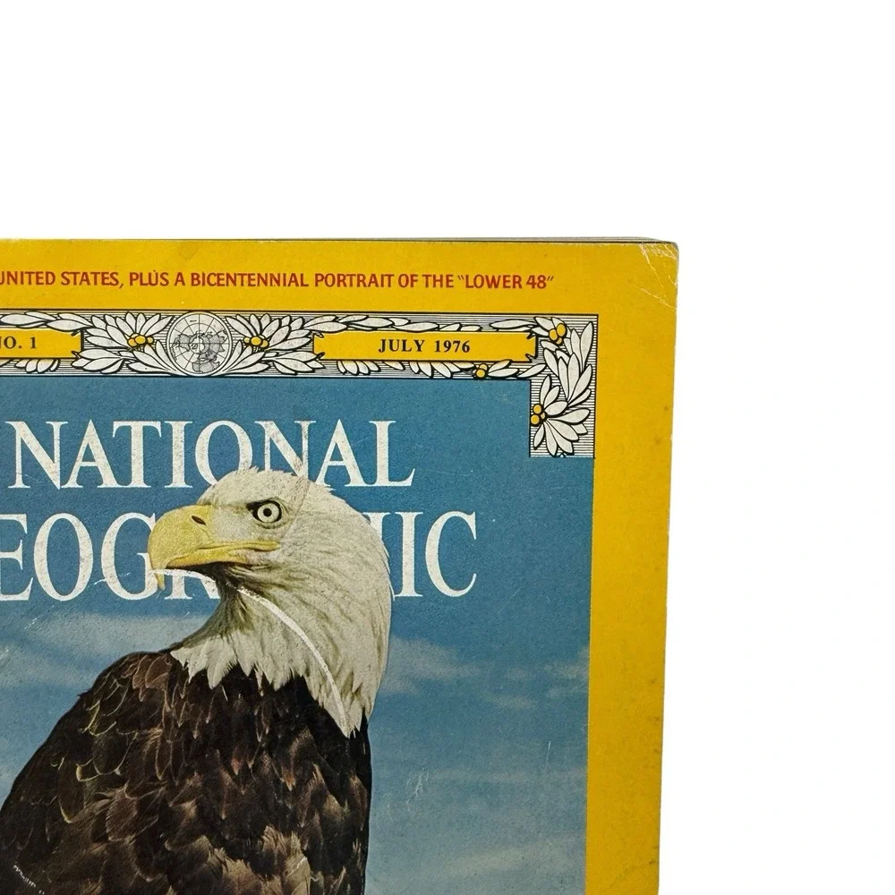 Vintage National Geographic Magazine July 1976 American Indians George Washingto